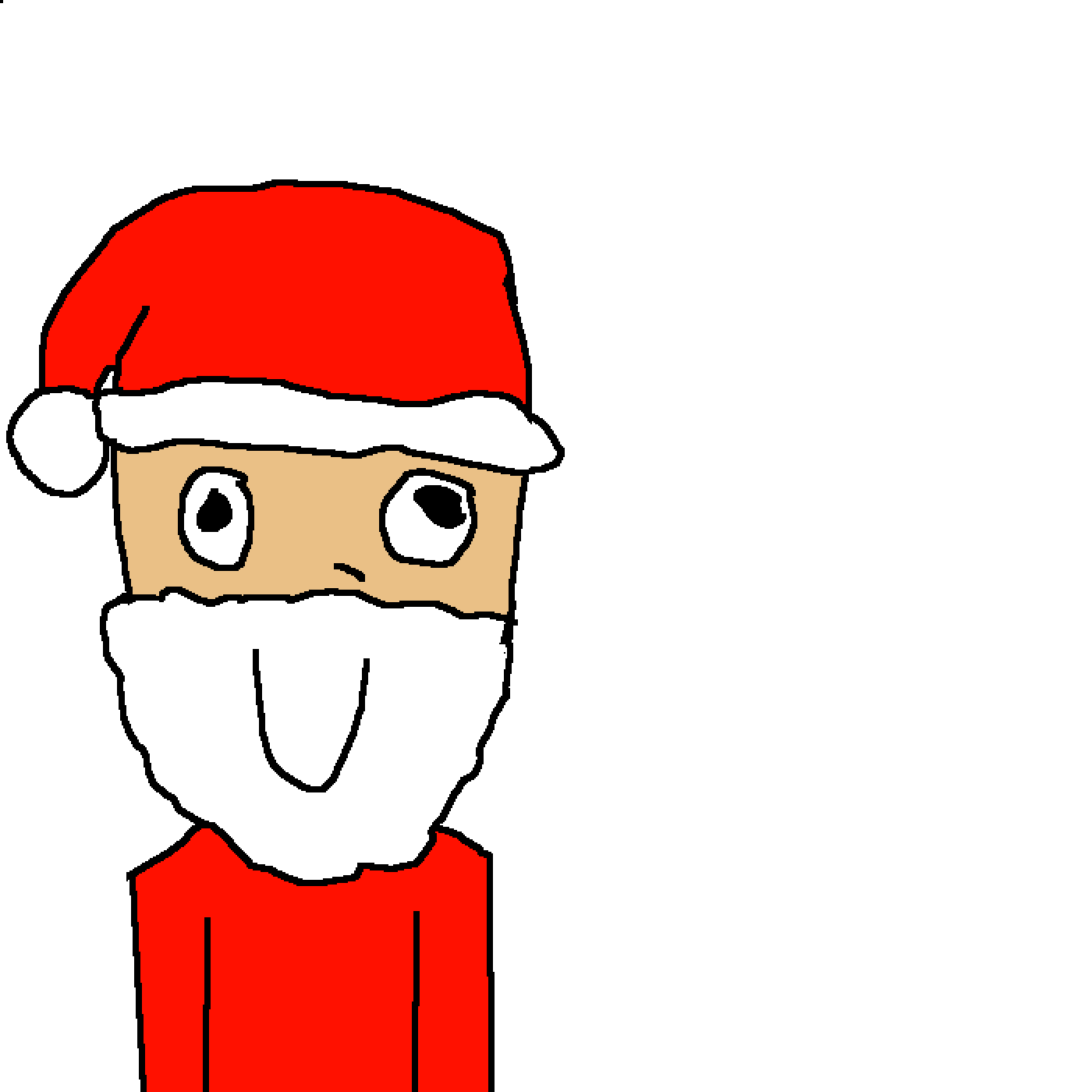 Bad Drawing Santa